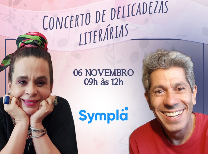 Sandra Bittencourt e Jonas Ribeiro. Concerto de delicadezas literárias thumb.