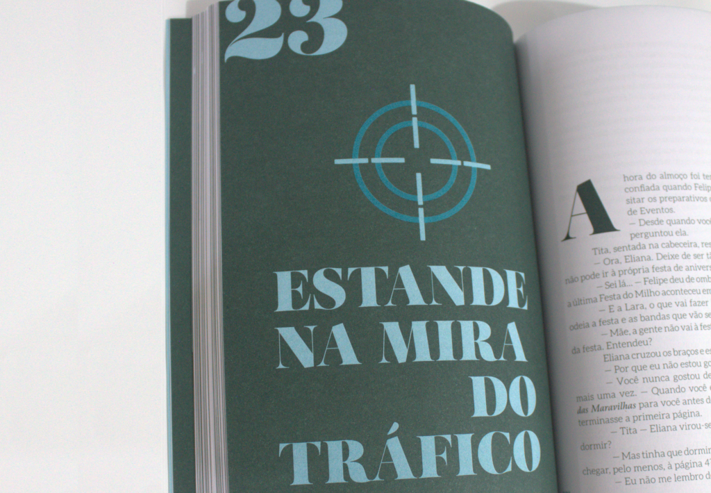 Página capitular. Imagem ilustrativa texto partes do livro.